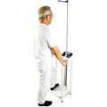 Armrest Electronic Height and Weight Scale with Height Rod, 420 LB Capacity, Digital Body Measuring Scale for Home Clinic
